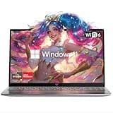 ACEMAGIC Gaming Laptop AMD Ryzen 7 5825U(8C/16T), Radeon RX Vega 8 Graphics,15.6“FHD Display,16GB RAM 512GB NVMe SSD Laptop Computer with Backlit KB,Type_C (Full Function),WiFi 6, 53Wh Battery