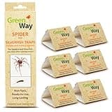 Insects Limited Greenway Silverfish and Spider Traps (6 Traps) - for Inside Your Home