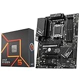 INLAND MSI PRO B650-P WiFi Motherboard with AMD Ryzen 5 7600X 6-Core Desktop Processor (AMD AM5, ATX, DDR5, PCIe 4.0)