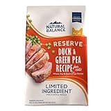 Natural Balance Limited Ingredient Adult Grain-Free Dry Cat Food, Reserve Duck & Green Pea Recipe, 10 Pound (Pack of 1)