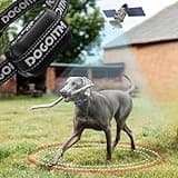 DOGOITM GPS Dog Wireless Fence for Outdoor, Pet Containment System with AI Smart GPS Signal for Most of Dogs, Waterproof&Rechargeable Electric Collar Fence with 3 Warning Modes, Range 65-3290 FT
