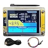 Bitcoins Miner USB NerdMiner V2 ESP32 Hashrate 49K/S 2.8 Inch Smart Display Crypto Solo Lottery Miner Solo Mining Machine