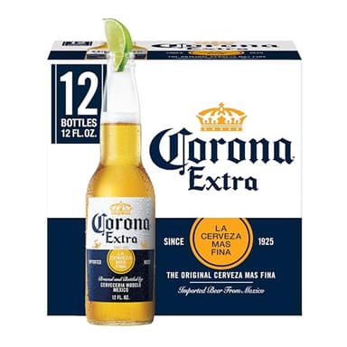 Corona Extra Import Beer, 12 pk, 12 fl. oz. Bottles, 4.6% ABV