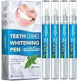 SNOWSHINEE Teeth Whitening Essence Pen: Tooth White Gel for a Beautiful Smile Night and Day - Advanced Whitener Refill - Instant Stain Remover, Easy for Sensitive Teeth Care 50+ Uses