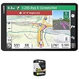 Garmin 010-02315-00 dezl OTR1000 10'' GPS Truck Navigator Bundle with Premium 2YR CPS Enhanced Protection Pack, Black (Renewed)