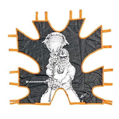 CRANKSHOOTER Shot Trainer, Hi-Impact Lacrosse Shooting Practice Target, Triple Stitching and Easy Installation, Accuracy Training Equipment