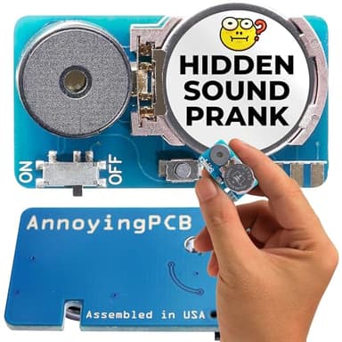 AnnoyingPCB - Cricket Noise Maker Prank - The Prank Device that Won’t Stop Beeping for 3 Years