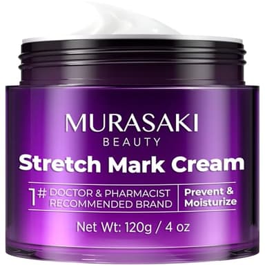 Stretch Mark Cream Prevention for Pregnancy - Maternity Cream for Stretch Marks Removal | Nourishing Formula – Prevents Stretch Marks & Improves Elasticity - 4 oz (120g) (4 oz (120g))