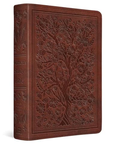 ESV Women's Study Bible (TruTone, Chestnut, Almond Tree Design): Holy Bible, English Standard Version