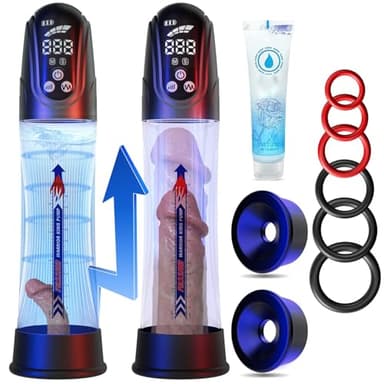 2026 Pump Penile Vacuum, 4X Suction & Pumping Training Device, Bigger & Harder & Longer RXD51