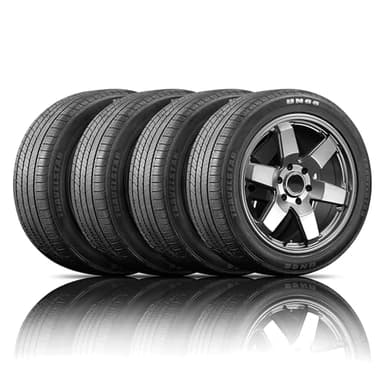 Set of 4 (Four) Travelstar UN66 235/65R18 106H All-Season High Performance CUV/SUV Tires 235/65/18- Includes Three-Year Road Hazard Warranty UTQG 520AA (Tire Only)
