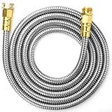 UNCO 10 Feet Stainless Steel No Kink Metal Garden Hose
