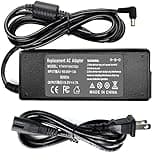 19.5V Power Supply Compatible with Sony Bravia KDL-32 KDL-40 KDL-42 KDL-48 KDL-55 KDL-32W700B KDL-40R510C KDL-40W600B KDL-42W650A KDL48W590B KDL48W600B KDL55W650D Smart LED LCD HDTV Screen TV