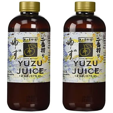 Yakami Orchard 100 % Pure Japanese Yuzu Juice, 12 Ounce (Pack of 2)