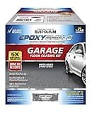 Rust-Oleum 327081 EPOXYSHIELD Garage Floor Coating, 1 Car Kit, Dark Gray