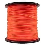 KAKO 105 Trimmer Line, Heavy Duty Trimmer Line .105, 105 Weed Eater String, 0.105Inch-1038Ft-5Lb, Round 0.105 String Trimmer Line, Weed Eater String .105 Fits Most of String Trimmers(Orange)