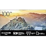 Hisense F100W 100" ALR Display Screen, 4K Ultra HD Ready, Ultra Viewing Angle - (Screen Only)