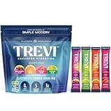 TREVI™ Electrolytes Powder Packets – No Sugar Hydration Drink Mix Rehydrate Daily Electrolyte Replenisher Hydrates Himalayan Pink Salt, Vitamins, Trace Minerals Artificial Dye Free 28 Ct Variety Pack