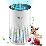 Air Purifiers for Home Bedroom up to 800 ft², VNIUP H14 True HEPA Air Filter Cleaner for Bedroom with Fragrance Function, with Sleep Mode& Light Mode Air Cleaner for Pet Dander Odor Dust Smoke