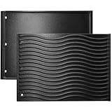Hiorucet Cast Iron Griddle, Reversible Griddle Plate for Napoleon Prestige 500, Pro 500, Built-In 500, LEX Series, 485, 665, 605, 730, 825, 56040, 56041 - 2-Sided Cooking Flat Top Pan