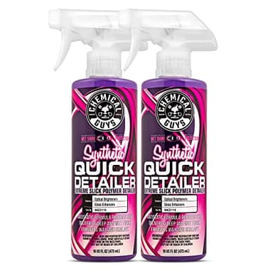 Chemical Guys WAC2111602 Synthetic Quick Detailer, Extreme Slick Polymer Detailer, Great for Cars, Trucks, SUVs, Motorcycles, RVs & More, 16 fl oz (2 Pack)
