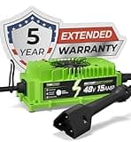 FORM 48 Volt Golf Cart Battery Charger for EZGO RXV & TXT Golf Carts - 48V Lithium, LiFePO4, Lead Acid - Elite Version