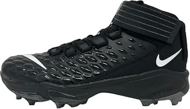 Nike Force Savage Elite 2 'Black White' Men's Football Cleats (BV5448-001) Size 16, Black/White-mid