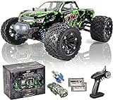 TENSSENX 1:18 Scale All Terrain RC Cars, 40KM/H High Speed 4WD Remote Control Car with 2 Rechargeable Batteries, 4X4 Off Road Monster Truck, 2.4GHz Electric Vehicle Toys Gifts for Kids and Adults