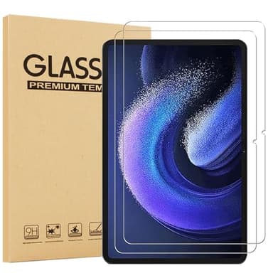 elitegadget 2-Pack Screen Protector For Xiaomi Pad 6 / Xiaomi Pad 6 Pro (11 inch) - Tempered Glass Film High Definition 9H Hardness