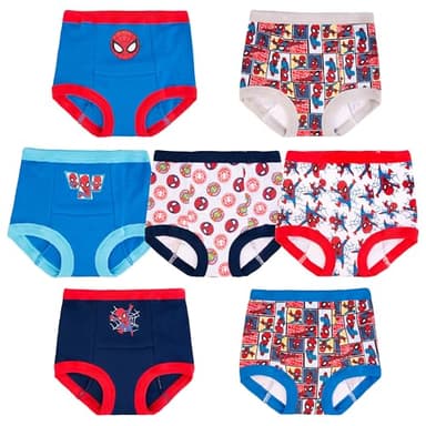 Superhero 7PK-10PK Potty Training Pants with Success Chart & Stickers with Spiderman, Hulk & more sizes 18M, 2T, 3T, 4T