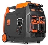 WEN 56477i 4800-Watt Portable Inverter Generator, 72.7 pounds