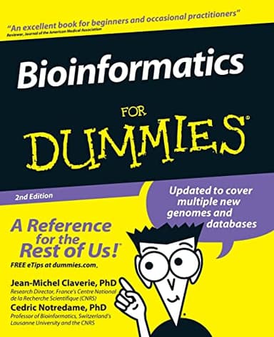 Bioinformatics For Dummies (For Dummies Series)
