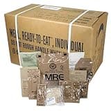 U.S. Military Meals Ready to Eat (12 Packs) - Flameless Heaters, Freeze Dried Meals w/Entree, Side Dishes, & More - MRE Packs for Emergency Survival, Hunting, & More - Inspection Date 2023 or Better