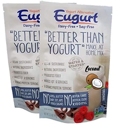 "Better Than Yogurt" Make At Home Mix (Dairy and Soy Free!) (Coconut, 2-Pack)