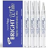 AsaVea Smile Teeth Whitening Pen (4 Pens) for Teeth Whitening, 40+ Uses, Effective, Painless, No Sensitivity, Travel-Friendly, Beautiful White Smile, Mint Flavor