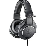 Audio-Technica ATH-M20x Professional Studio Monitor Headphones, Black (AUD ATHM20X)