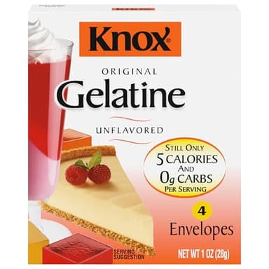 Knox Original Unflavored Gelatine, 4 ct. Packets