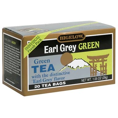Bigelow Earl Grey Green Tea - 20 Tea Bags