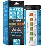 JNW Direct - Quick & Accurate Hardness Test Strips - Ultimate Water Hardness Test Kit - 150 Strips with eBook