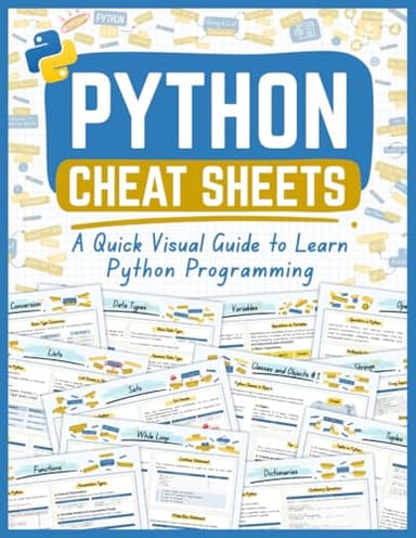 Python Cheat Sheets: A Quick Visual Guide to Learn Python Programming
