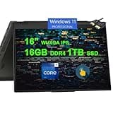 ASUS Vivobook S 16 Flip 2-in-1 Laptop | 16" WUXGA IPS Multi-Touch | Intel 12-core i9-13900H | 16GB DDR4 1TB SSD | Backlit FHD Camera Harman/kardon Win11Pro Black + HDMI Cable