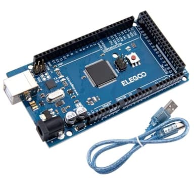 ELEGOO MEGA R3 Board ATmega 2560, USB Cable Compatible with Arduino