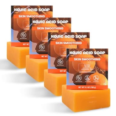 Rinse & Robust Men’s Soap Bar for Men – Natural Mens Soap – Crisp Citrus Air – Clean, Light Scent – Ideal for First-Time Buyers & Gifting – All Skin Types – 5.3 oz (4-Pack)