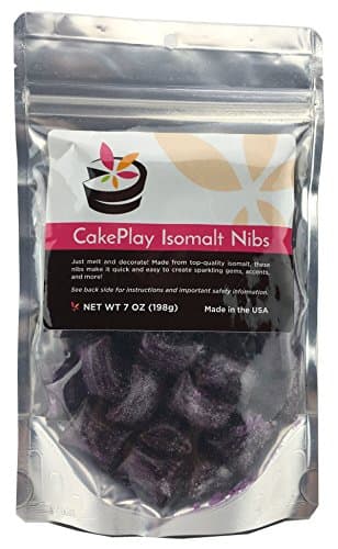 CakePlay Isomalt Nibs, Purple - Net Wt. 7.0 oz