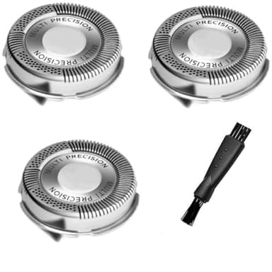 SH50/52 Replacement Heads Fit for philips norelco series 5000 replacement blades, New Upgrade 5000 Replacement Blades for phillips norelco 5000 replacement electric shaving head razor blades, 3 Pack