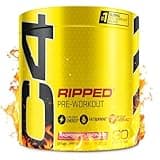 Cellucor C4 Ripped Pre Workout Powder for Energy | Beta Alanine, Sugar Free Energy Supplement Preworkout for Men & Women - 150mg Caffeine + Creatine-Free, Raspberry Lemonade 30 Servings