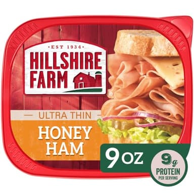 Hillshire Farm Ultra Thin Sliced Deli Meat, Honey Ham, 9 oz