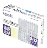 Amplim Fertility HCG Midstream Pregnancy Test Sticks | FSA & HSA Eligible | 99.9% Accurate, Ultra Sensitive 10 MIU/ml, 6 Days Early Detection Results at Home | Rapid 2-Second Test | 10-Pack