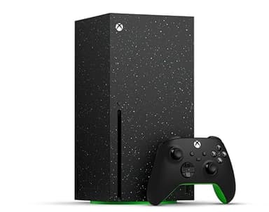 Xbox Series X 2 TB Disc Drive Galaxy Black Special Edition Bundle Includes Special Edition Wireless Controller