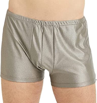 ZAMAKS Anti-Radiation Men Briefs 100% Silver Fiber Underwear,EMF/EMI/RF Blocking Anti-Radiation Faraday Fabric (Color : Women, Size : L)